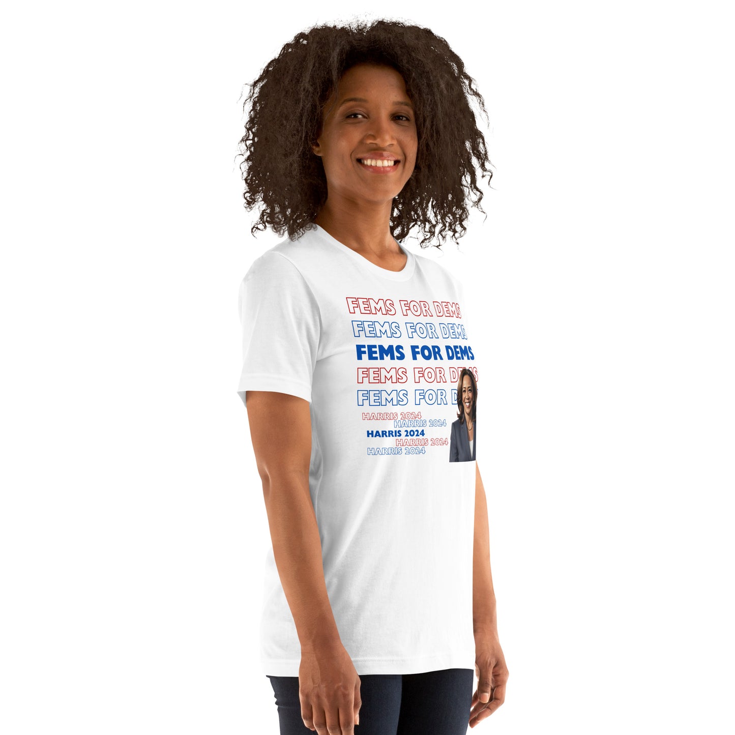 Fems for Dems Unisex t-shirt