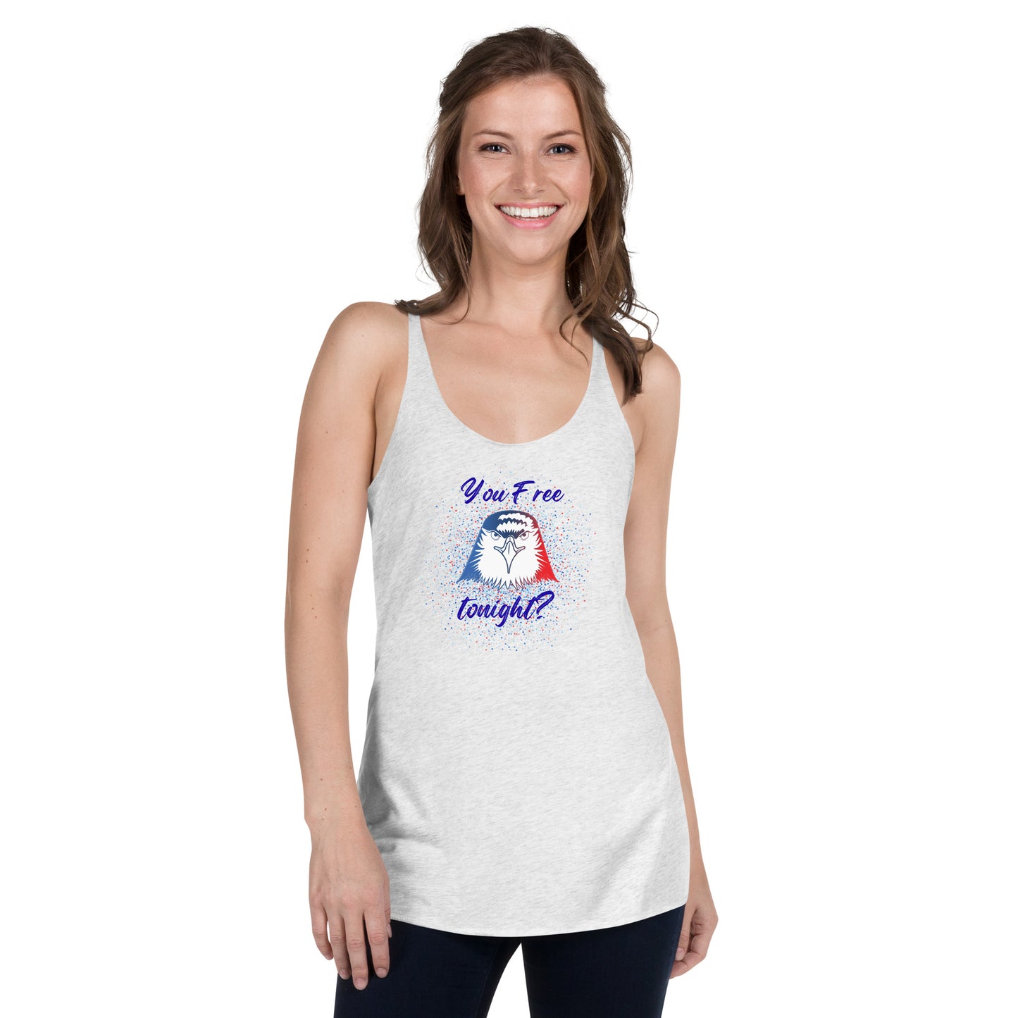 You Free Tonight? Women's Racerback Tank