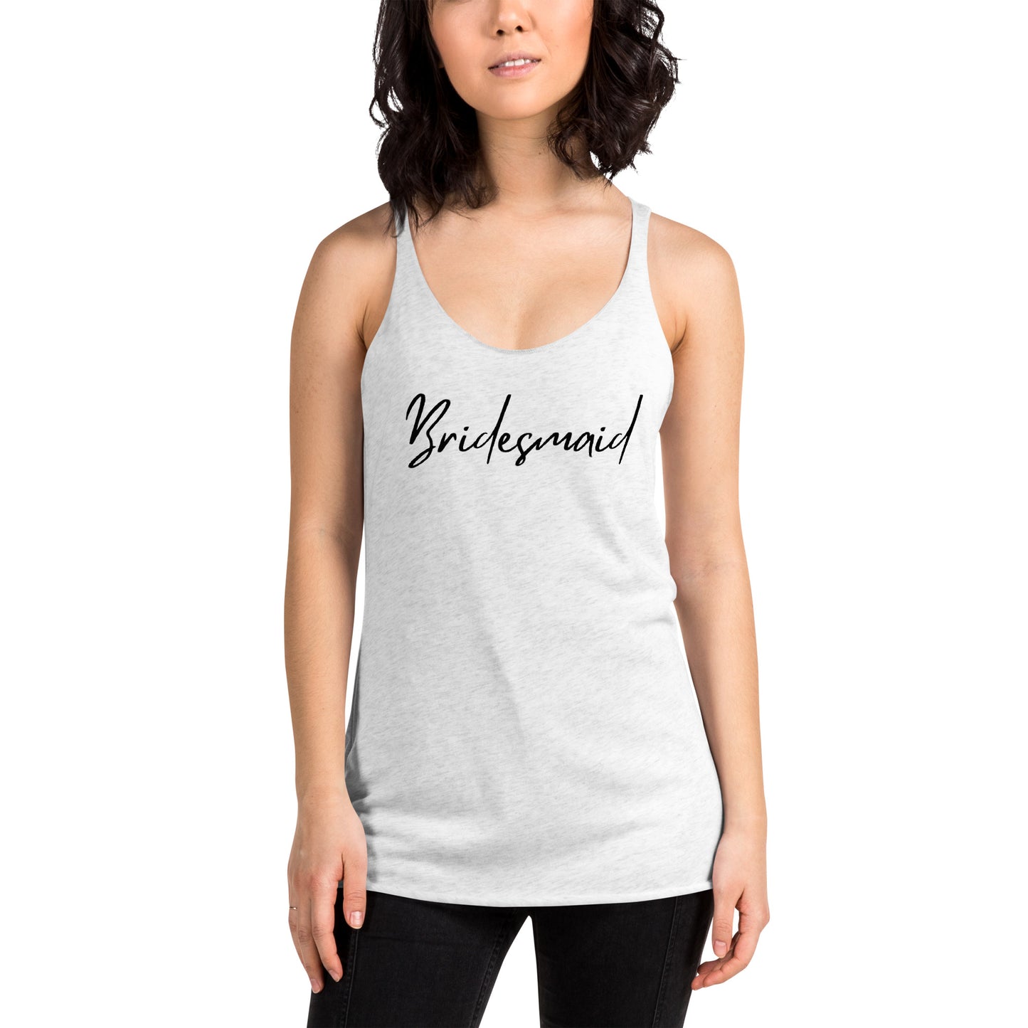 Bridesmaid Women's Racerback Tank