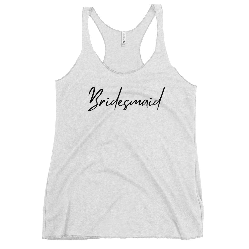 Bridesmaid Women's Racerback Tank