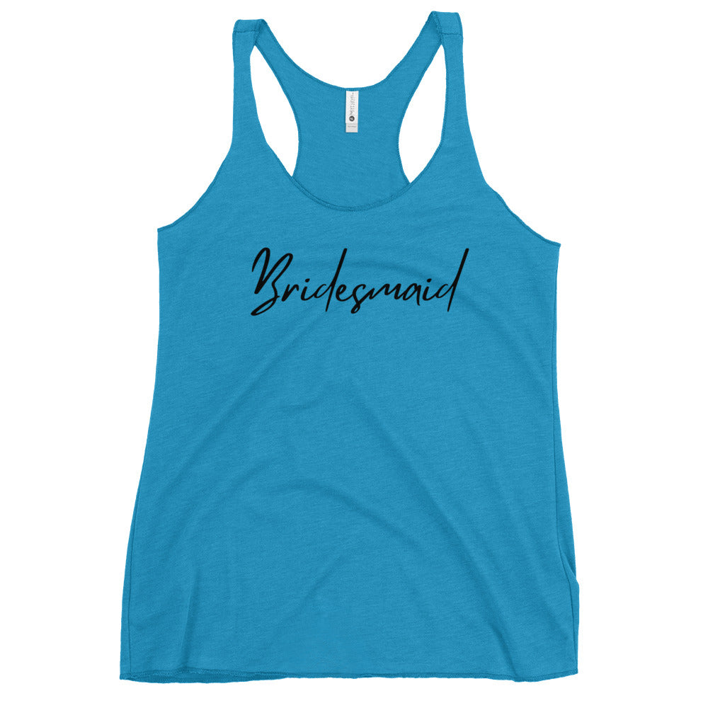 Bridesmaid Women's Racerback Tank