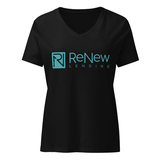 Renew Lending Women’s relaxed v-neck t-shirt